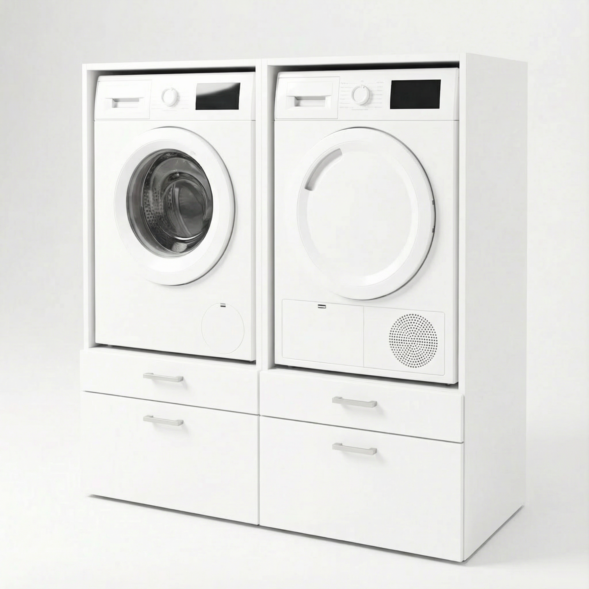 Waschmaschinenschrank "Waschmeister Duo I"