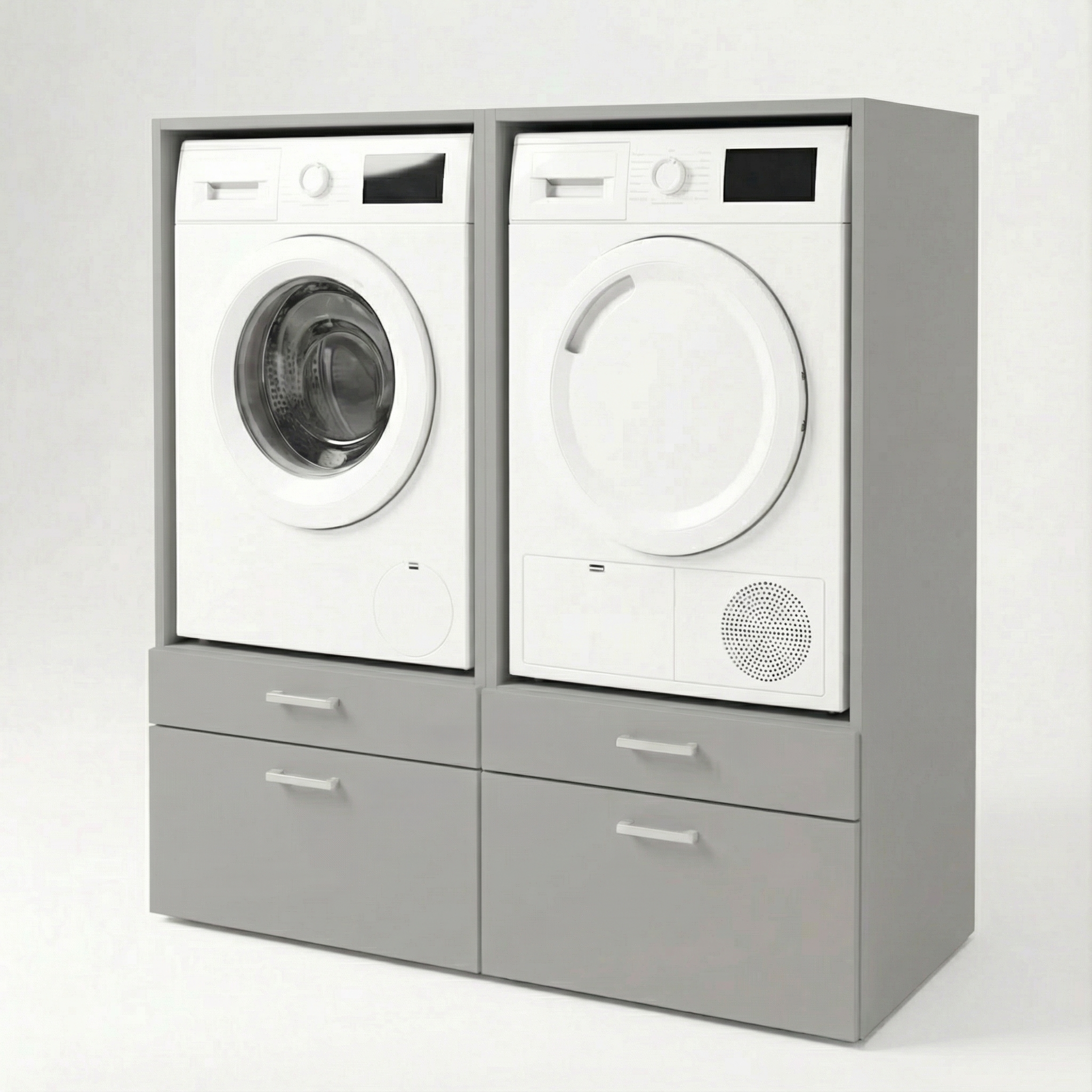 Waschmaschinenschrank "Waschmeister Duo I"