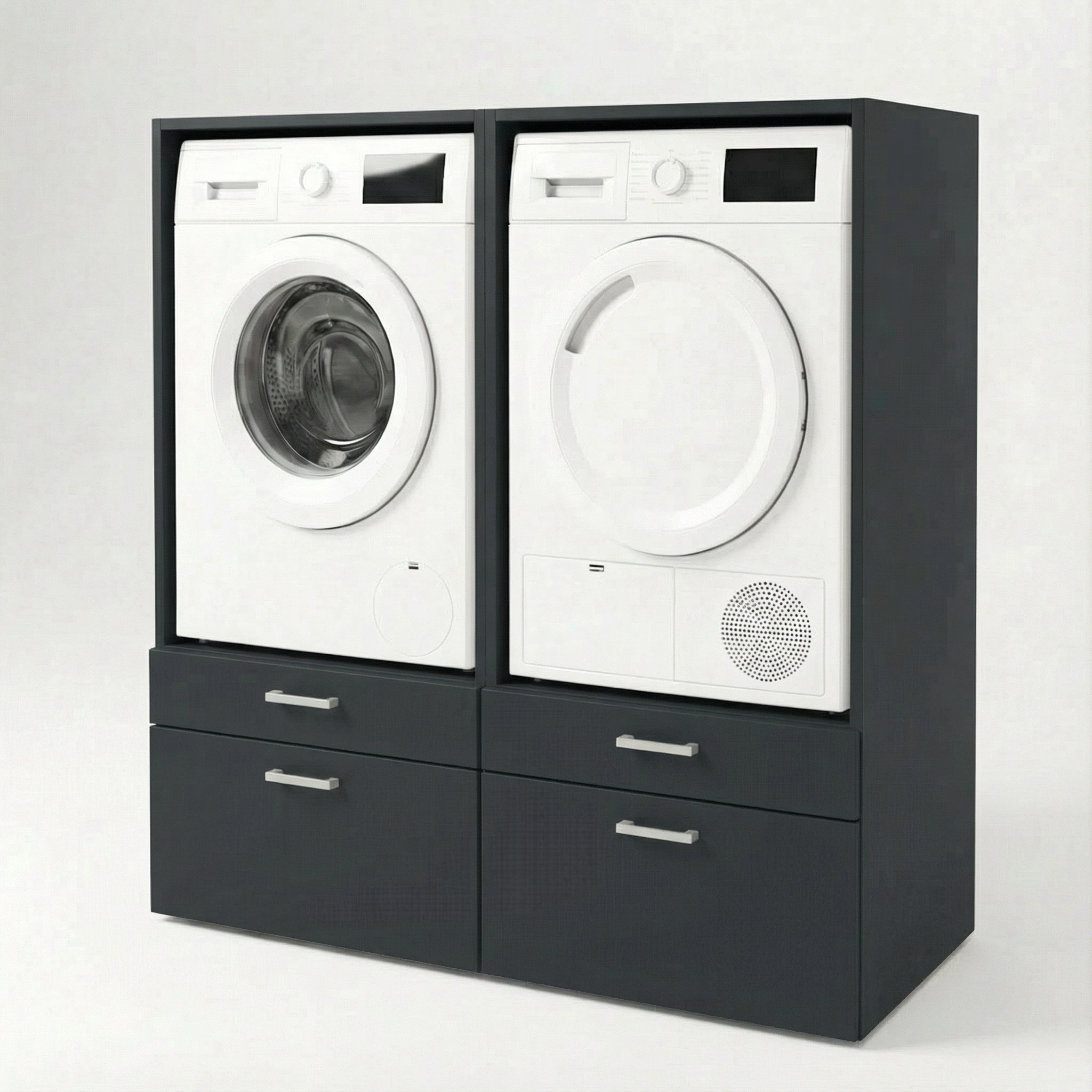 Waschmaschinenschrank "Waschmeister Duo I"